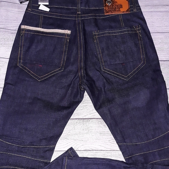 🔥🔥NWT DARK DENIM MOTO JEANS 38🔥🔥 - Picture 4 of 7